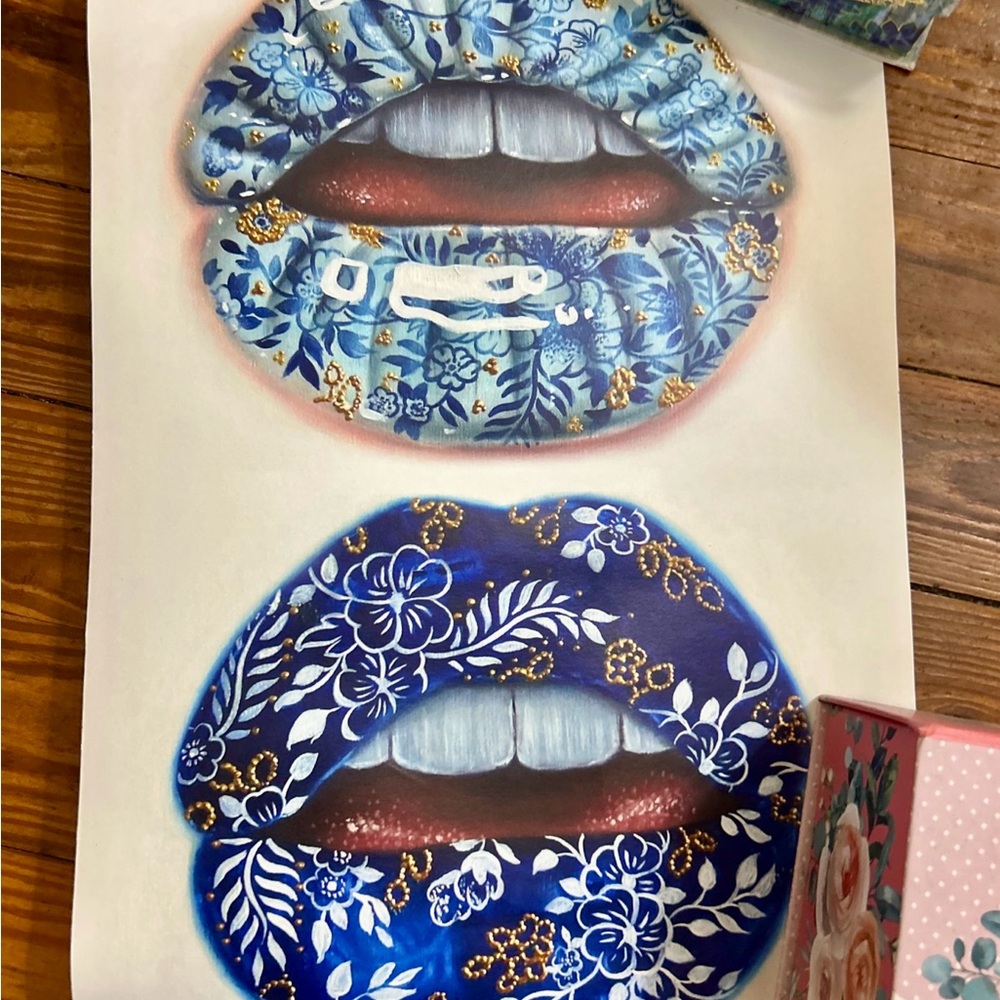 Relm Artist "Porcelain Lips" Print